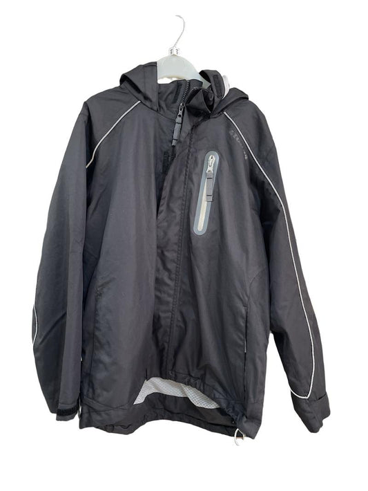 Preloved Tog24 - Black Waterproof Windbreaker (9-10y)