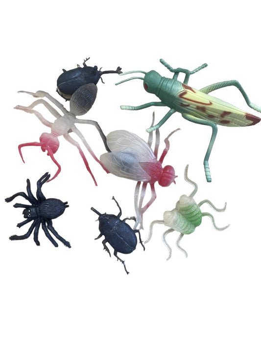 Preloved Toys - Assortment Of Insects. - Unknown Brand