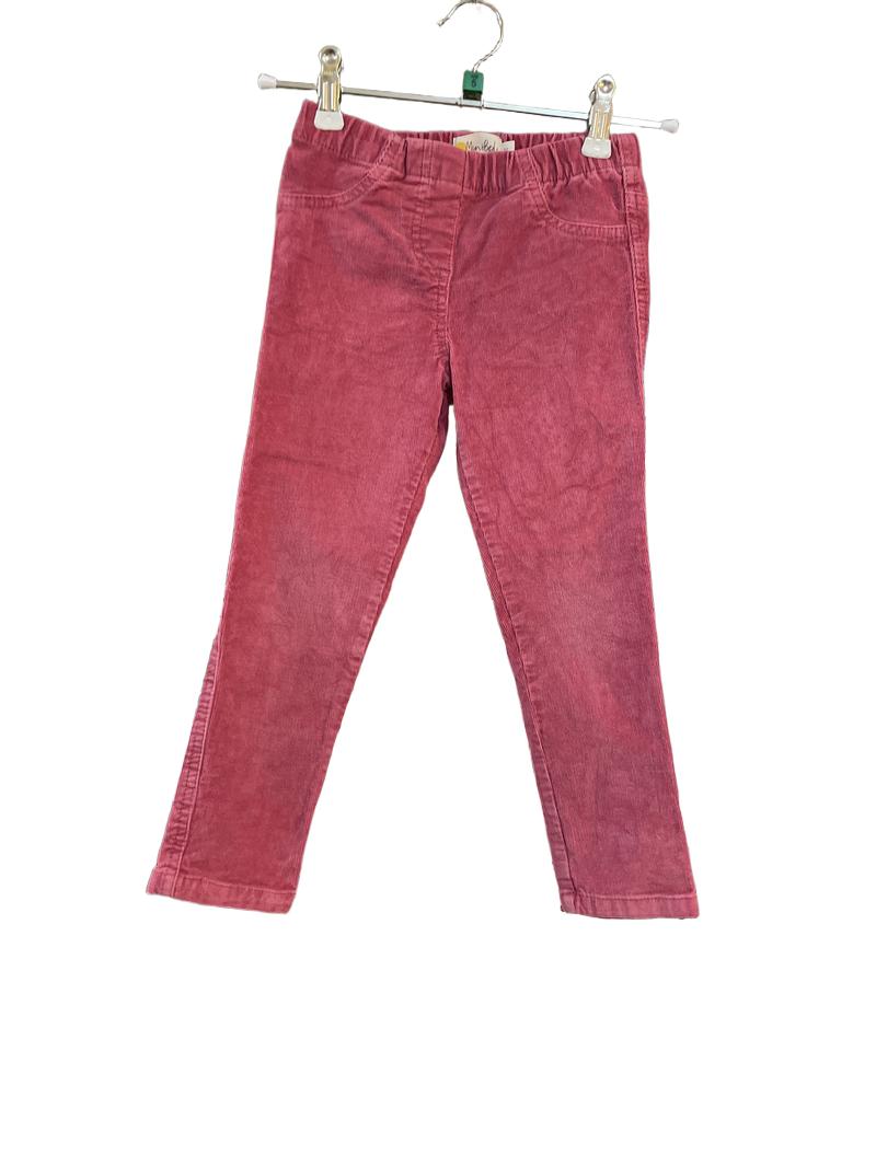 Preloved Mini Boden - Pink Corduroy Leggings (5-6y)