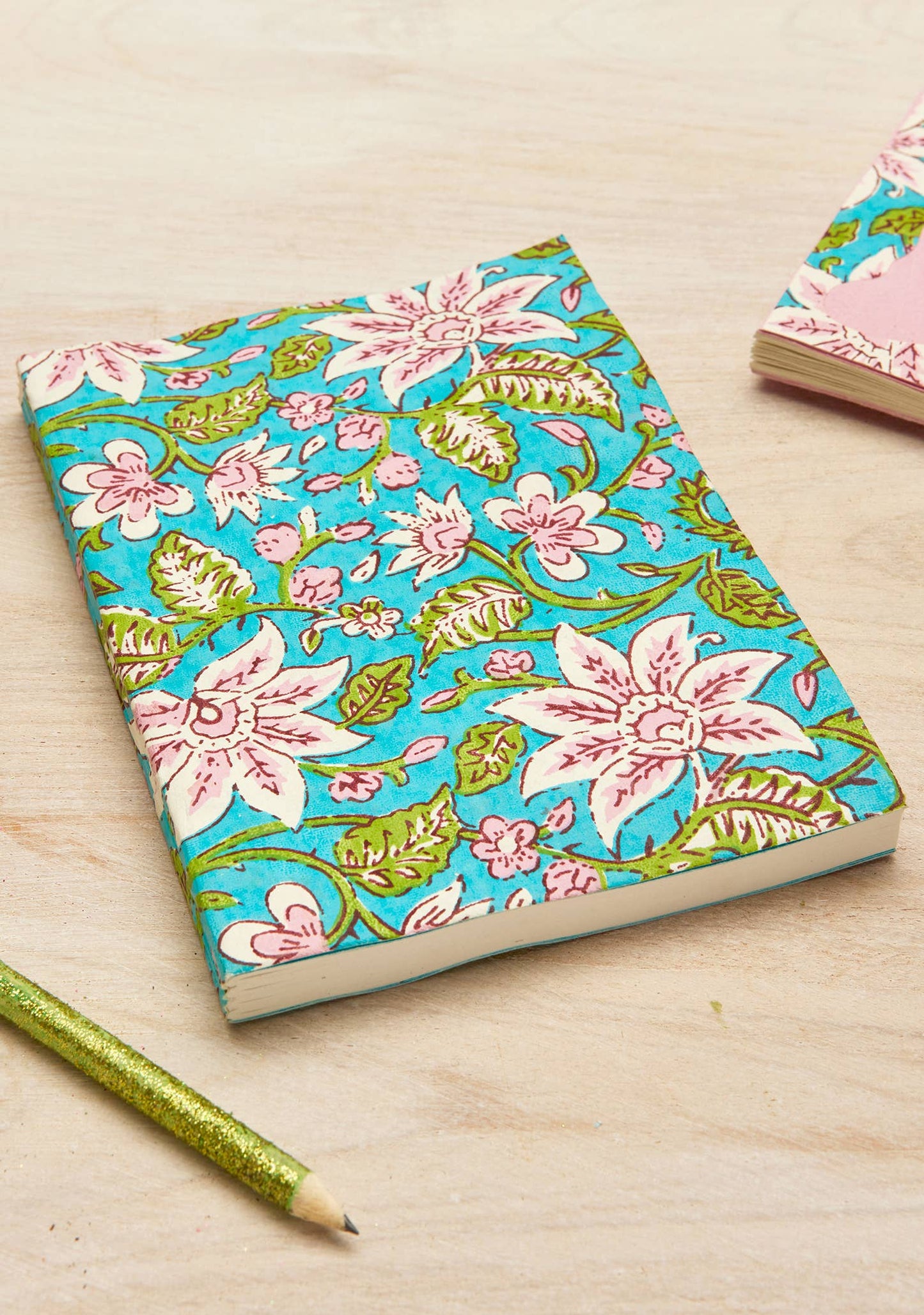 Block Print Notebook - Lily