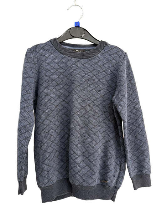 Preloved Autograph (M&S) - Knit Jumper With Geometric Design (6-7y)