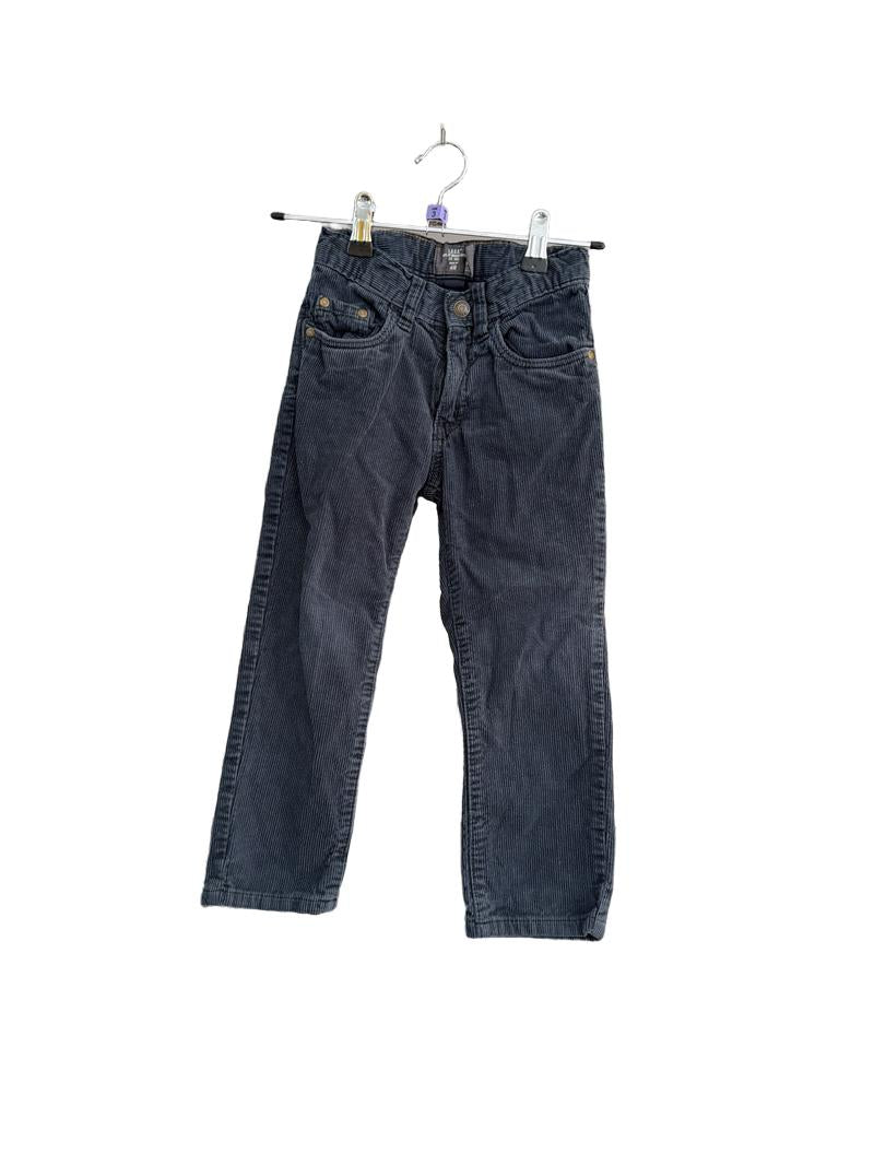Preloved H&M - Gray Corduroy Trousers (3-4y)