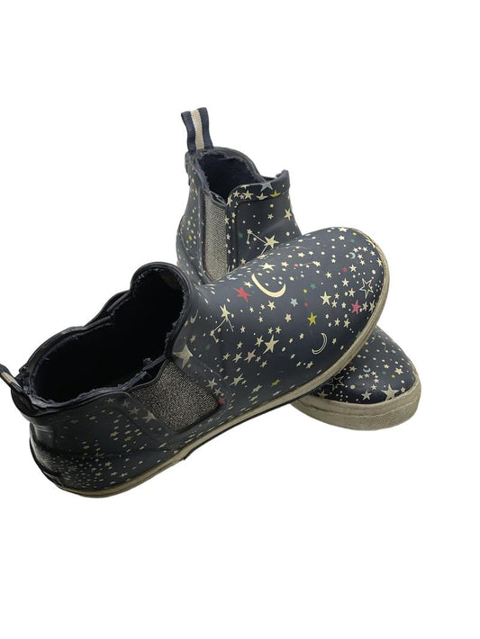 Preloved Joules - Navy Star Space Short Wellies (2 UK) - Shoes