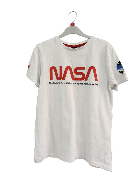 Preloved Next - White NASA T Shirt (10-11y)
