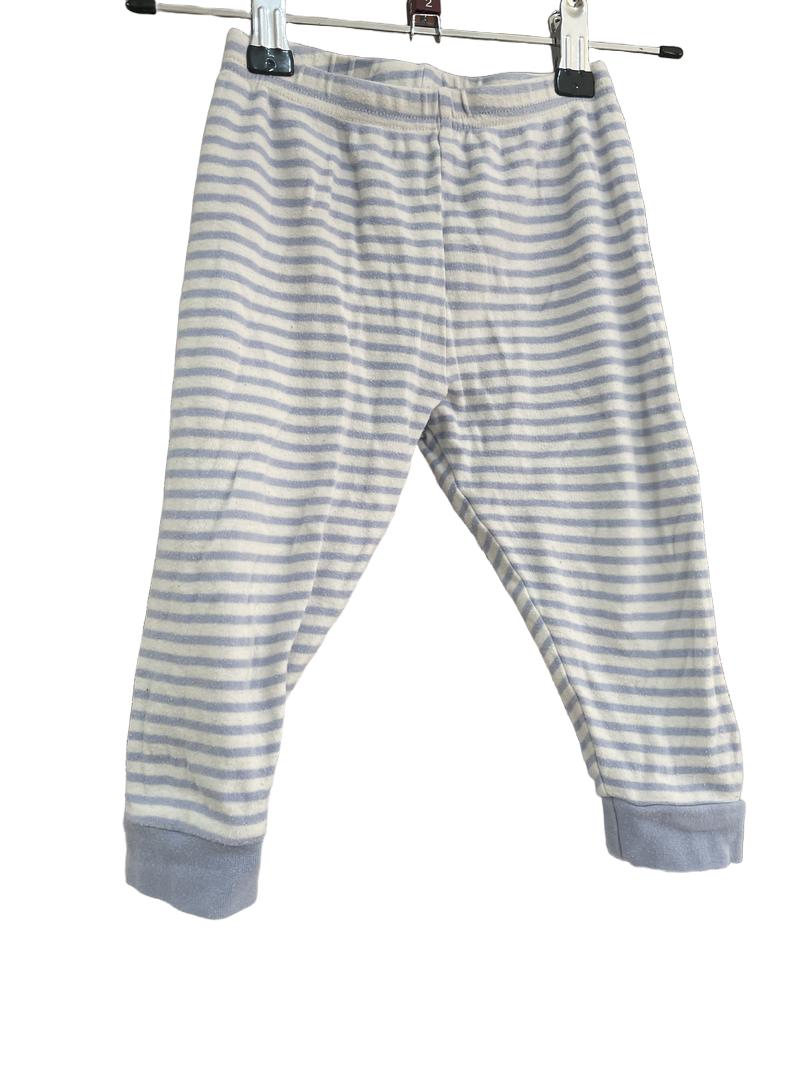 Preloved John Lewis - Blue White Stripe Joggers (2y)