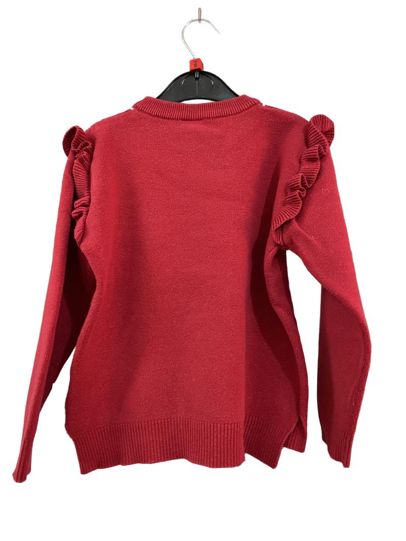 Preloved Ativo - Red Snowman Christmas Jumper (8-9y)