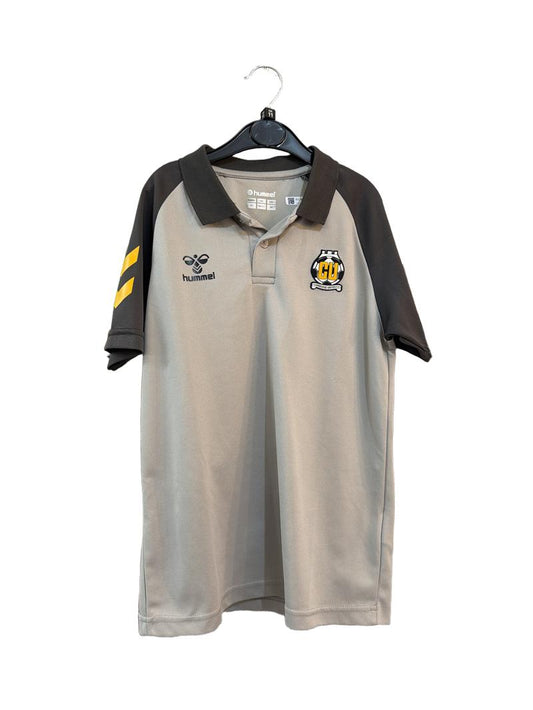 Preloved Hummel - Gray Cambridge United FC Short-sleeved Collared Shirt, US 12 (11-12y)