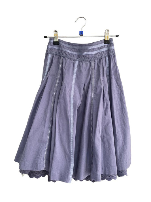 Preloved Marks & Spencer - Purple Skirt Half Elasticated Waist (6y)