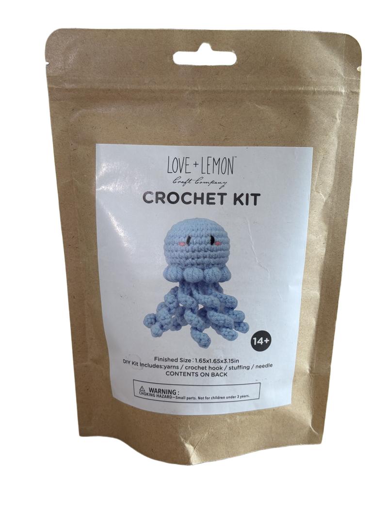 Preloved Toys - Blue Octopus Crochet Kit - Love + Lemon