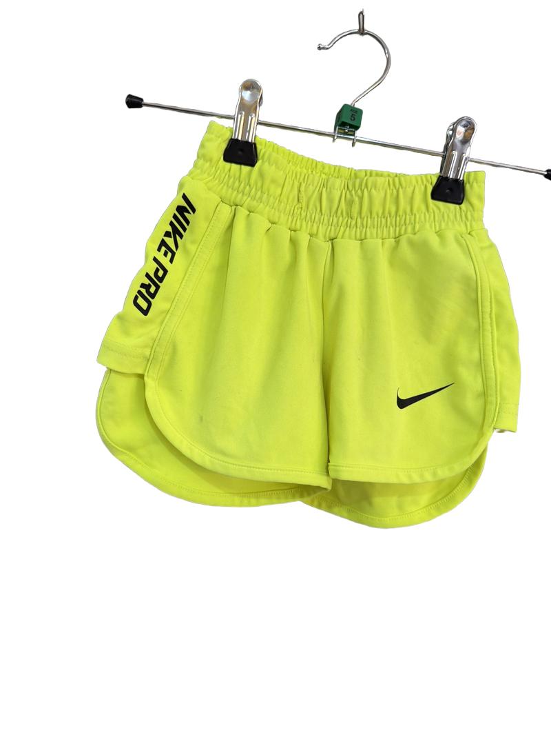 Preloved Nike - Yellow Running Shorts, 110-116 Cm (5-6y)