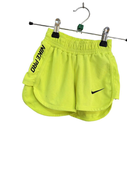 Preloved Nike - Yellow Running Shorts, 110-116 Cm (5-6y)