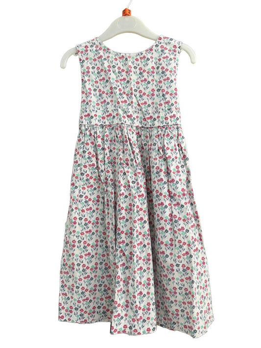 Preloved Zara Girl - Floral Print Lightweight Sleeveless Dress (4-5y)