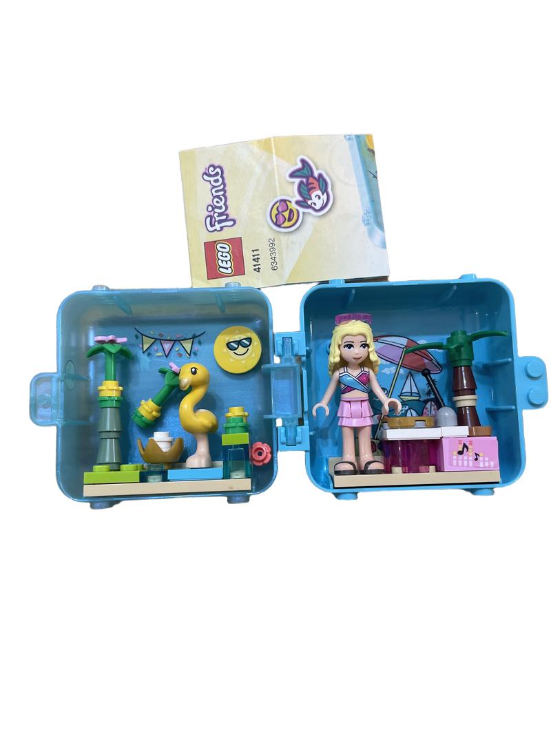 Preloved Toys - Lego Friends Blue Cube Stephanie. - Lego