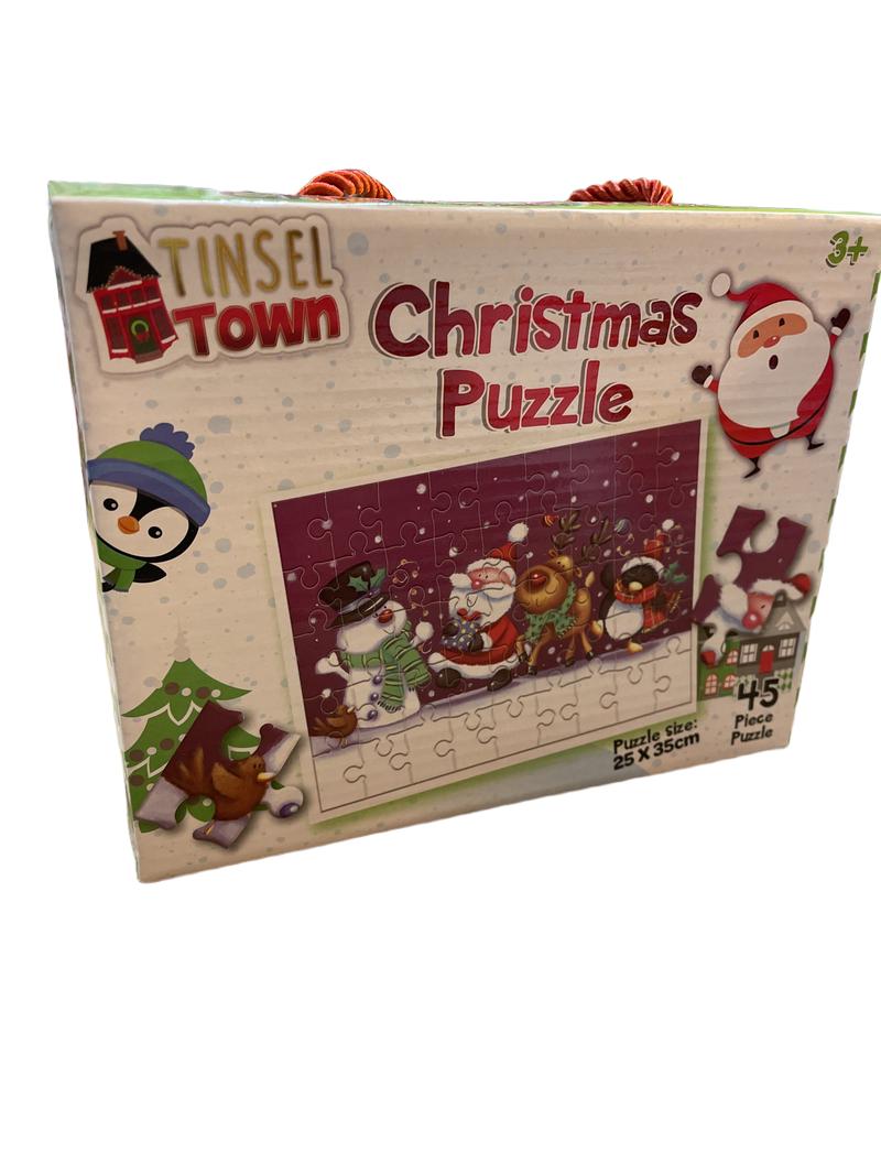 Preloved Toys - Christmas Puzzle 45 Pieces - Tinsel Town