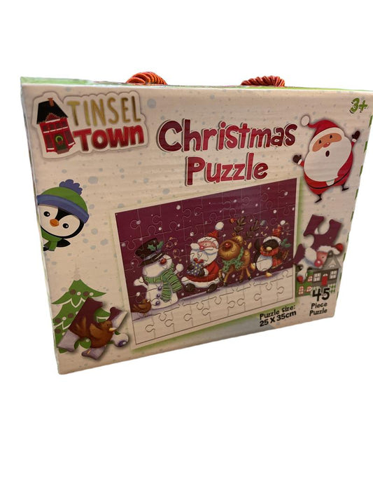 Preloved Toys - Christmas Puzzle 45 Pieces - Tinsel Town