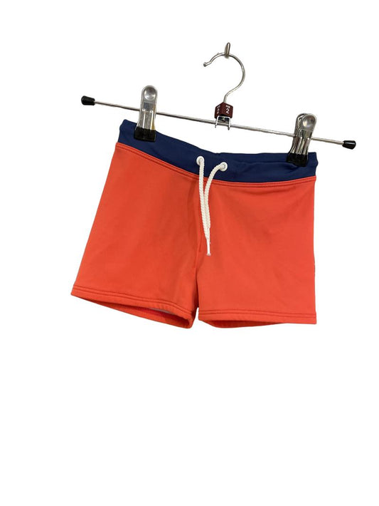 Preloved Unknown Brand - Red Navy Swim Trunks (2-3y)