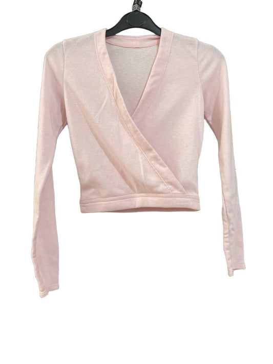 Preloved Decathlon - Pink Ballet Wrap Top. (12-13y, 11-12y)