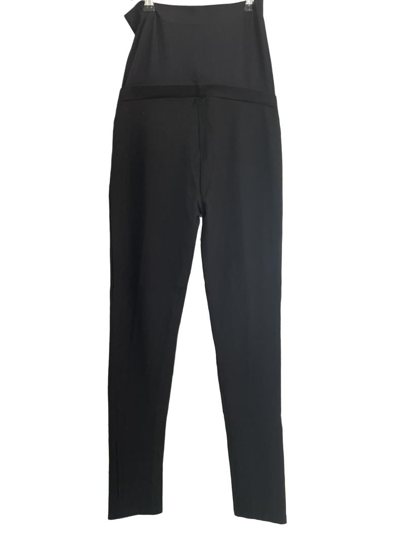 Preloved Seraphine - Black Maternity Thick Legging Feel Trousers  (10 Women)