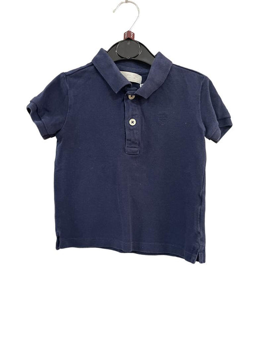 Preloved Zara Kids - Navy Polo Shirt (2-3y)