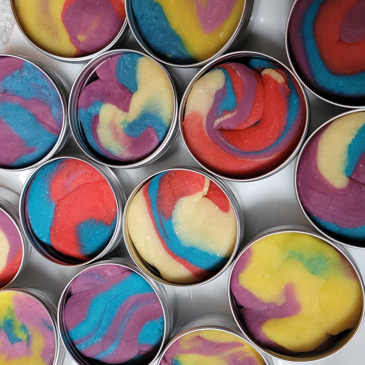 Marble & Swirls Playdough - Hello! Playdough!