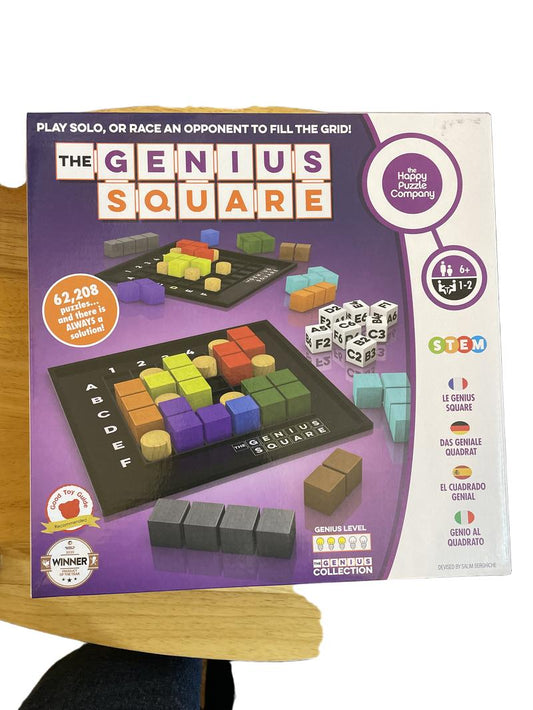 Preloved Toys - The Genius Square - The Happy Puzzle Company