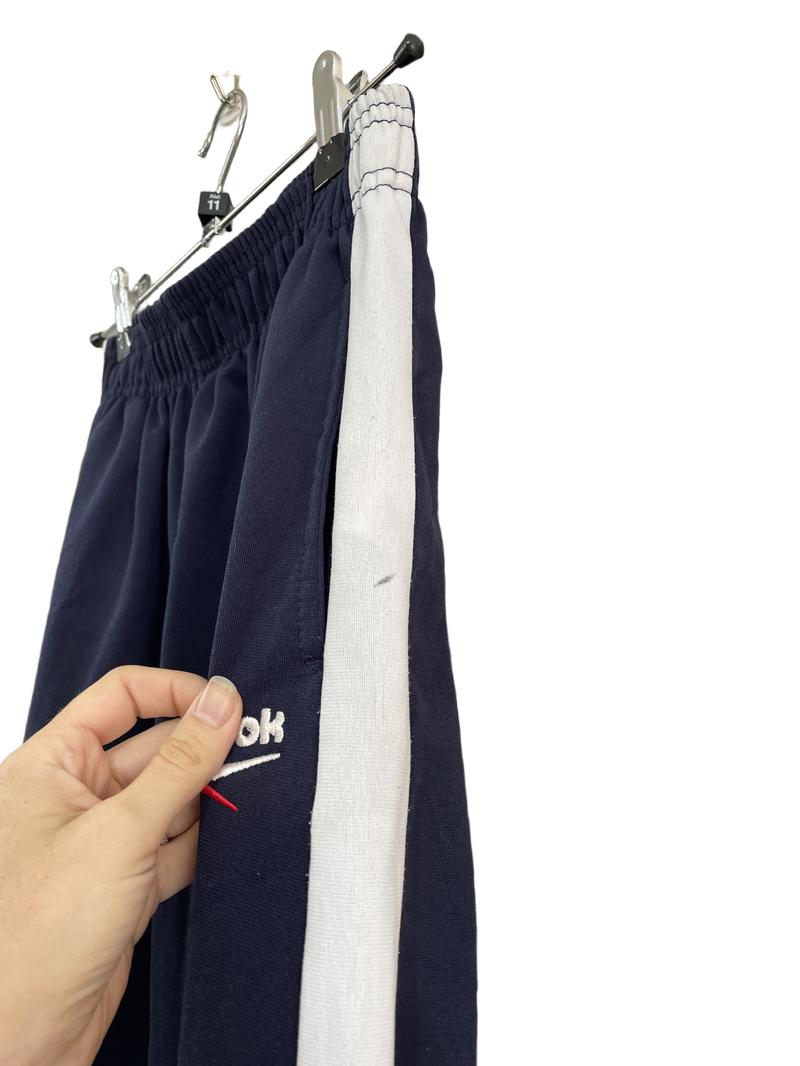 Preloved Reebok - Navy White Stripe Track Suit Trousers (11-12y)