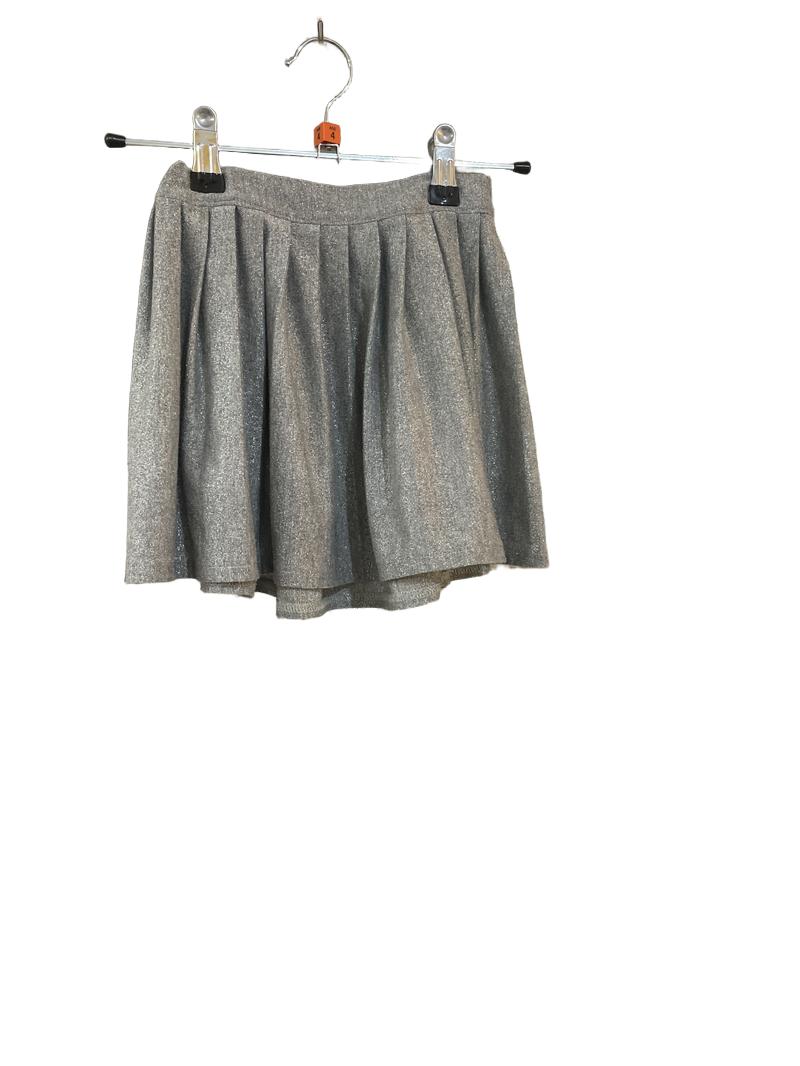 Preloved Unknown Brand - Grey Sparkly Mini Skirt (5-6y)