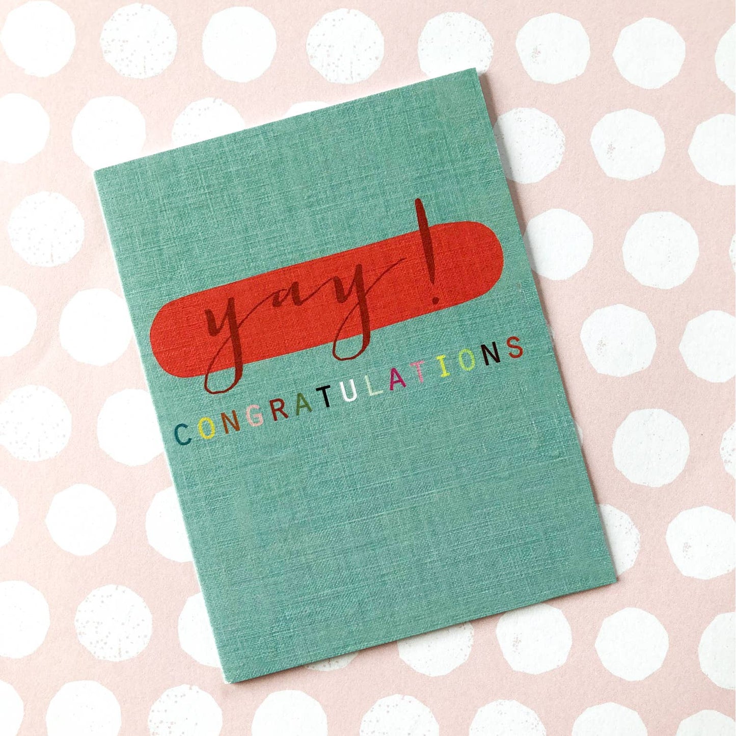 TW409 Mini Congratulations Greetings Card