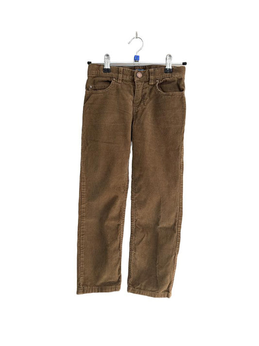 Preloved Lands' End - Brown Corduroy Trousers (6-7y)