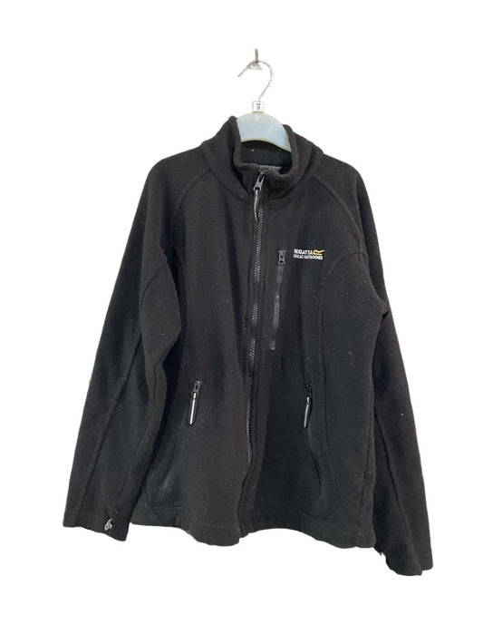 Preloved Regatta Great Outdoors - Black Zip Fleece (9-10y)