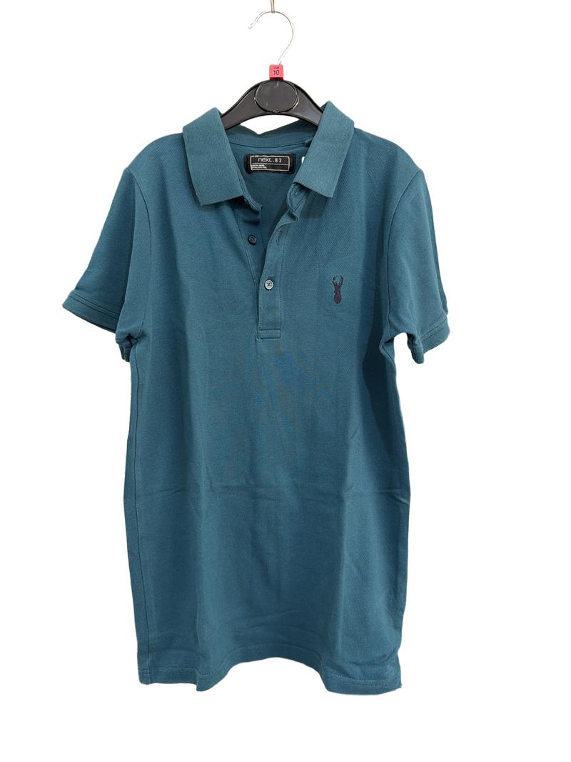 Preloved Next - Teal Polo Shirt (10-11y)