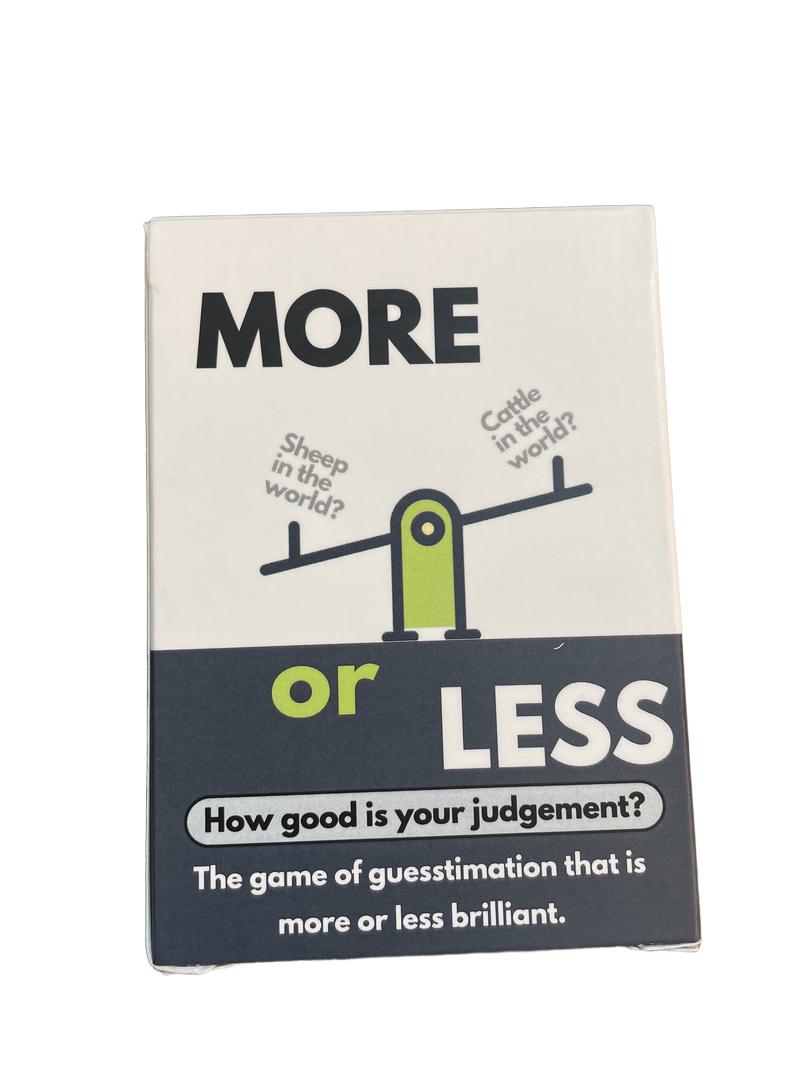 Preloved Toys - More Or Less Card Game - Propifi Limited