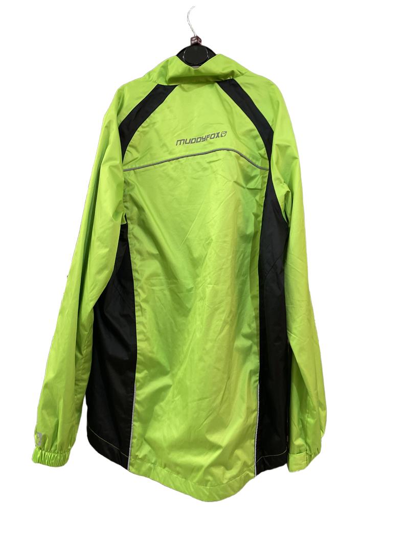 Preloved Muddyfox - Green Waterproof Cycling Jacket (13-14y)