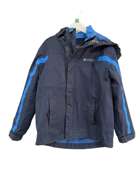 Preloved Mountain Warehouse - Navy Waterproof Jacket (5-6y)