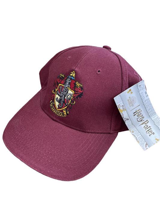 Preloved Warner Bros - Gryffindor Maroon Baseball Cap, NEW With Tags