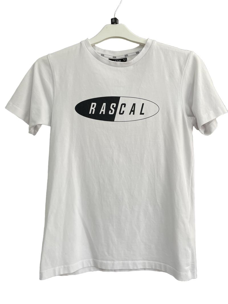 Preloved Rascal - White Short Sleeve Rascal T-shirt (11-12y)