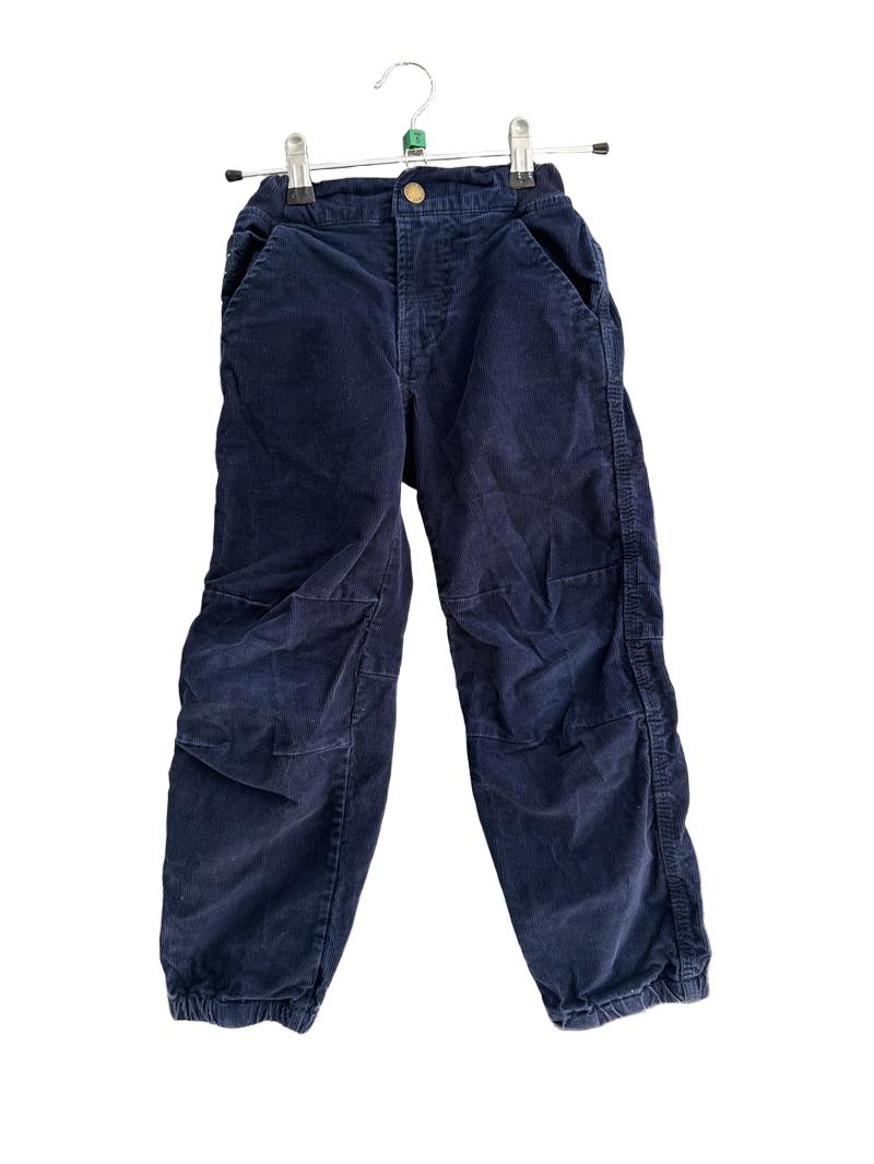 Preloved Polarn O. Pyret - Navy Corduroy Trousers (5-6y)