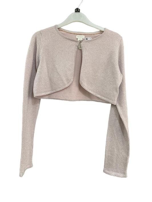 Preloved Monsoon - Pink Silver Sparkle Cardigan (11-12y)