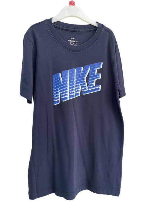 Preloved Nike - Navy Short Sleeve T-shirt (10-11y)