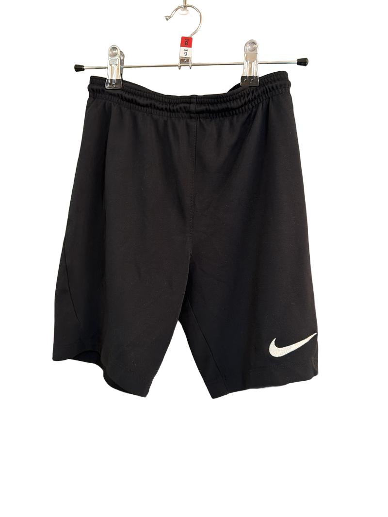 Preloved Nike - Black Athletic School Shorts, Size Small (8-9y, 9-10y)
