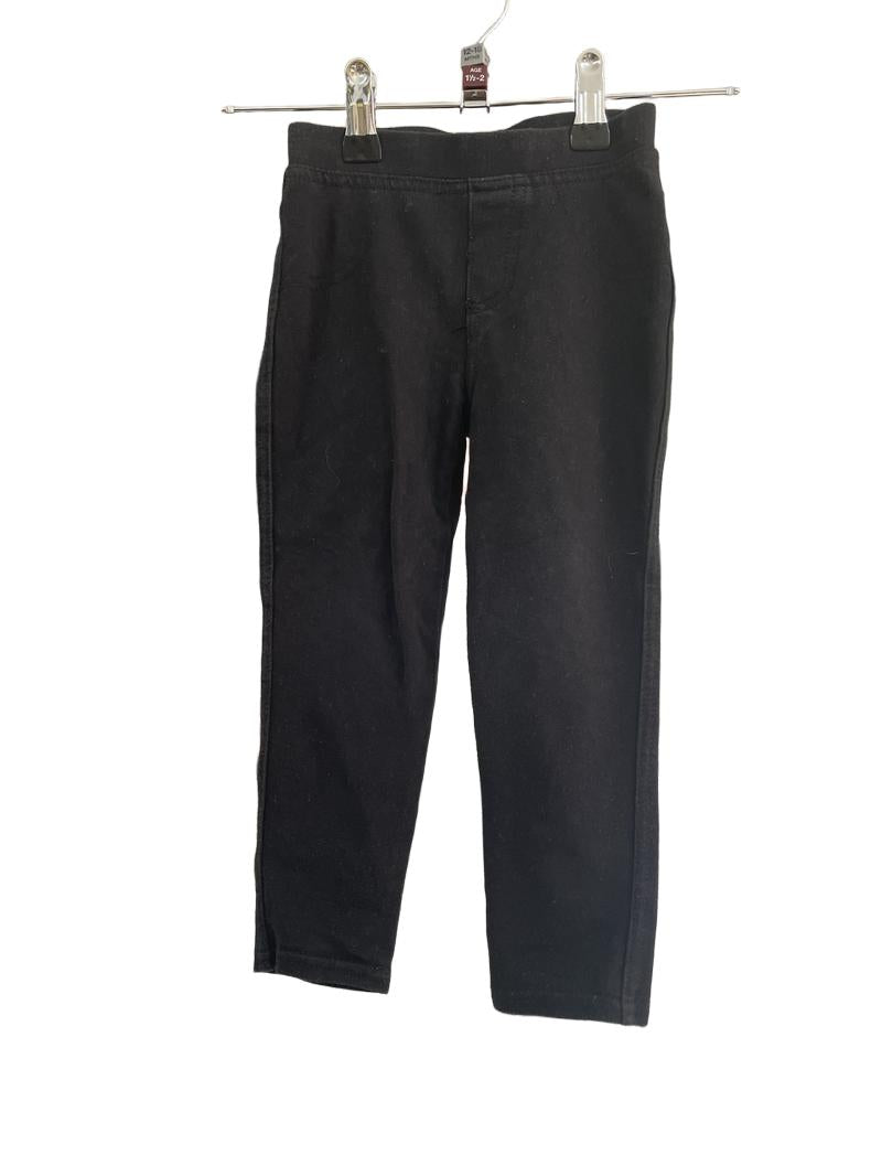 Preloved Maggie & Zoe - Black Stretch Leggings (12-18m, 18-24m)