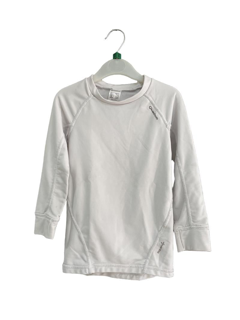 Preloved Decathlon - Quechua White Thermal Top (5-6y)