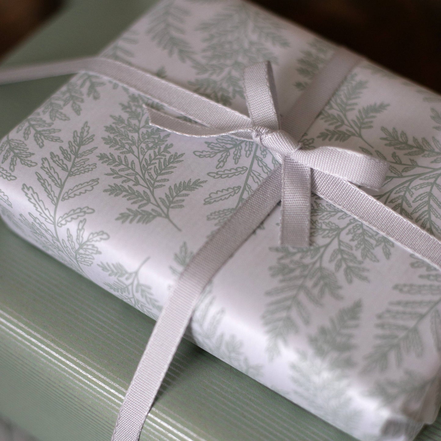 Light Grey Biodegradable Ribbon 5m Reel (9mm)