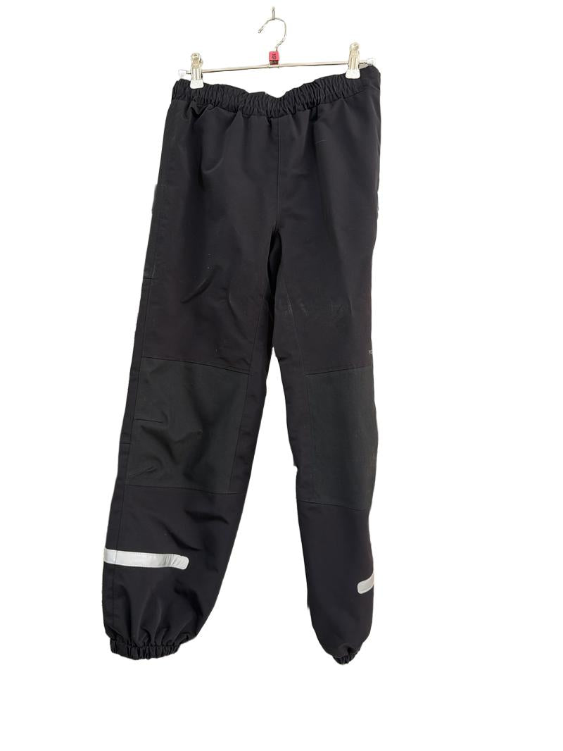 Preloved Polarn O. Pyret - Black Weather Pro Salopettes/ski Trousers (10-11y)
