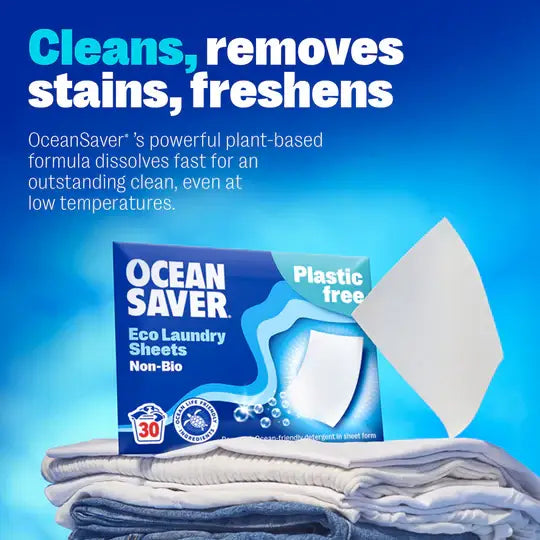 Ocean Saver Laundry Sheets 30 Wash