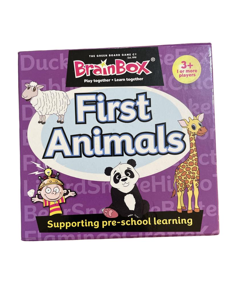Preloved First Animals Brain Box - The Green Board Game Company