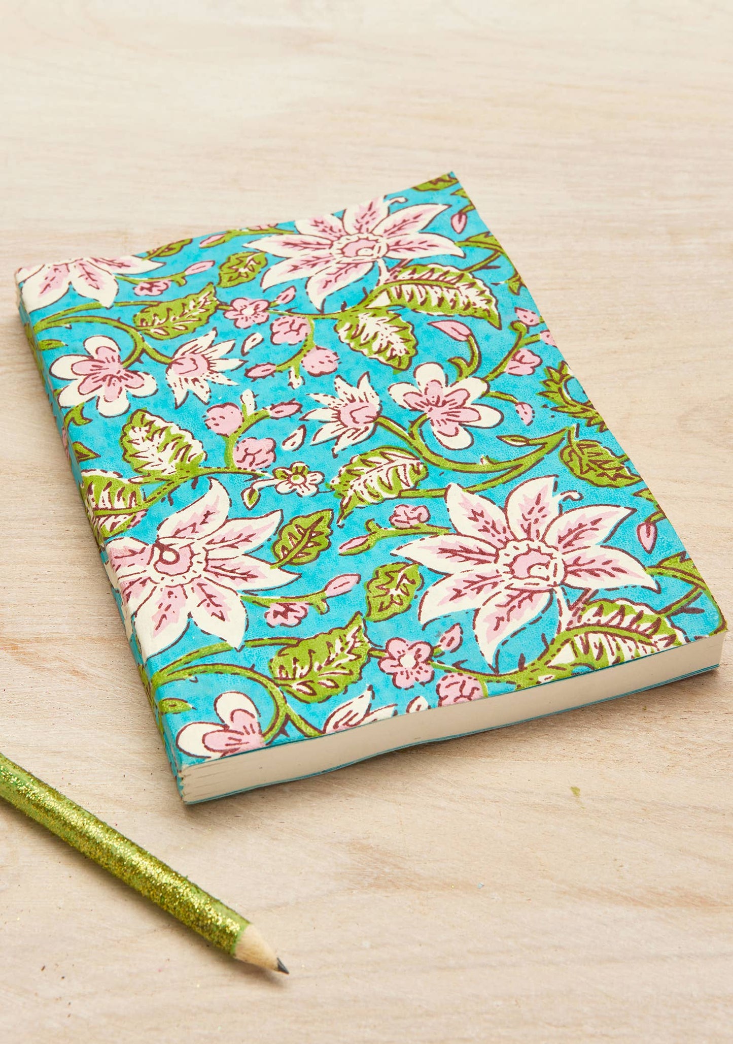 Block Print Notebook - Lily