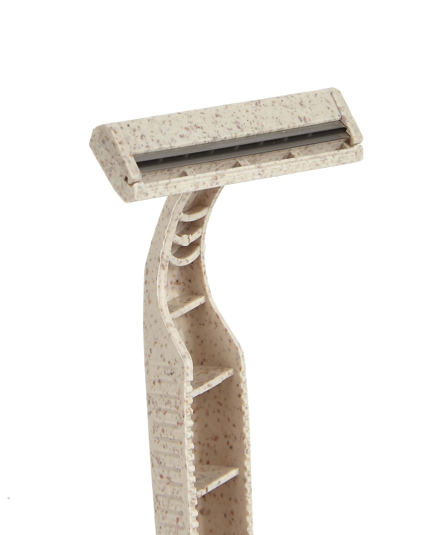 Biodegradable Wheat Straw Disposable Razors - each