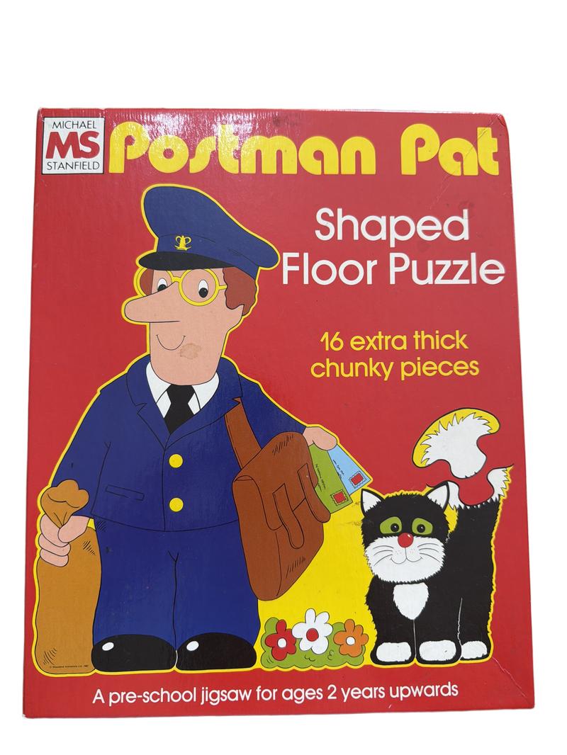 Preloved Toys - Postman Pat Shaped Floor Puzzle - Michael Stanfield