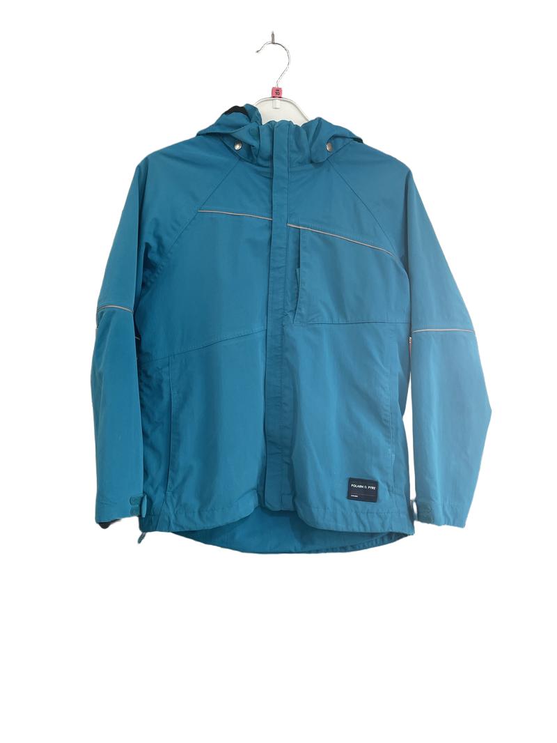 Preloved Polarn O. Pyret - Turquoise Blue Waterproof Rain Shell (10-11y)